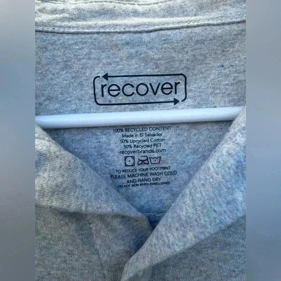 Recover Brand Eco Button Down Shirt Size XL - Picture 3 of 14
